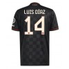 Muški Nogometni Dres Bayern Munich Luis Diaz #14 Rezervni 2025-26 Kratak Rukav